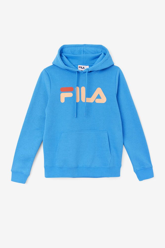 Fila Hoodie Womens Blue Lucy - Ireland 45628-ALNJ